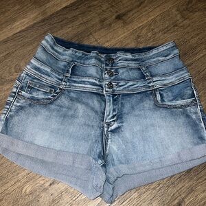 High waisted shorts